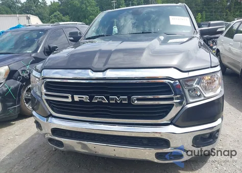 2021 Ram 1500 Big Horn 4X4 5'7 Box from USA, damaged, VIN 1C6SRFFT1MN632606